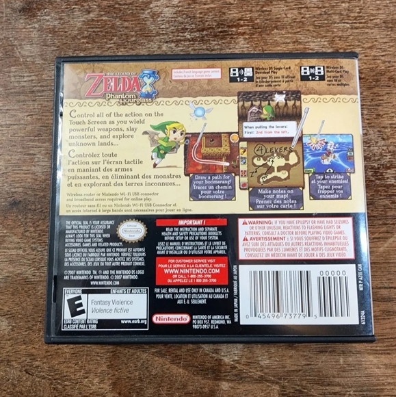 Nintendo DS The Legend Of Zelda Phantom Hourglass - Picture 4 of 4